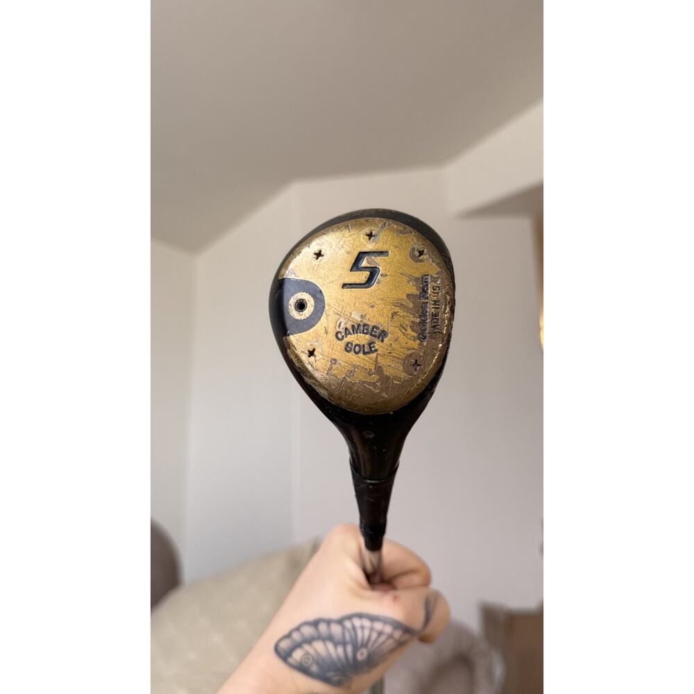Vintage Ram Camber Sole Laser 2X Righthand Golf Club Wood Set 5‎ Driver